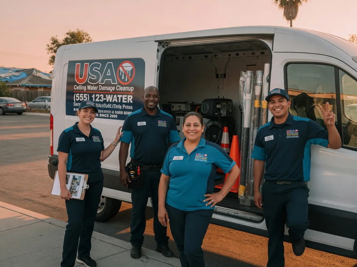 Ceiling Water Damage Restoration company in Garden Grove, CA